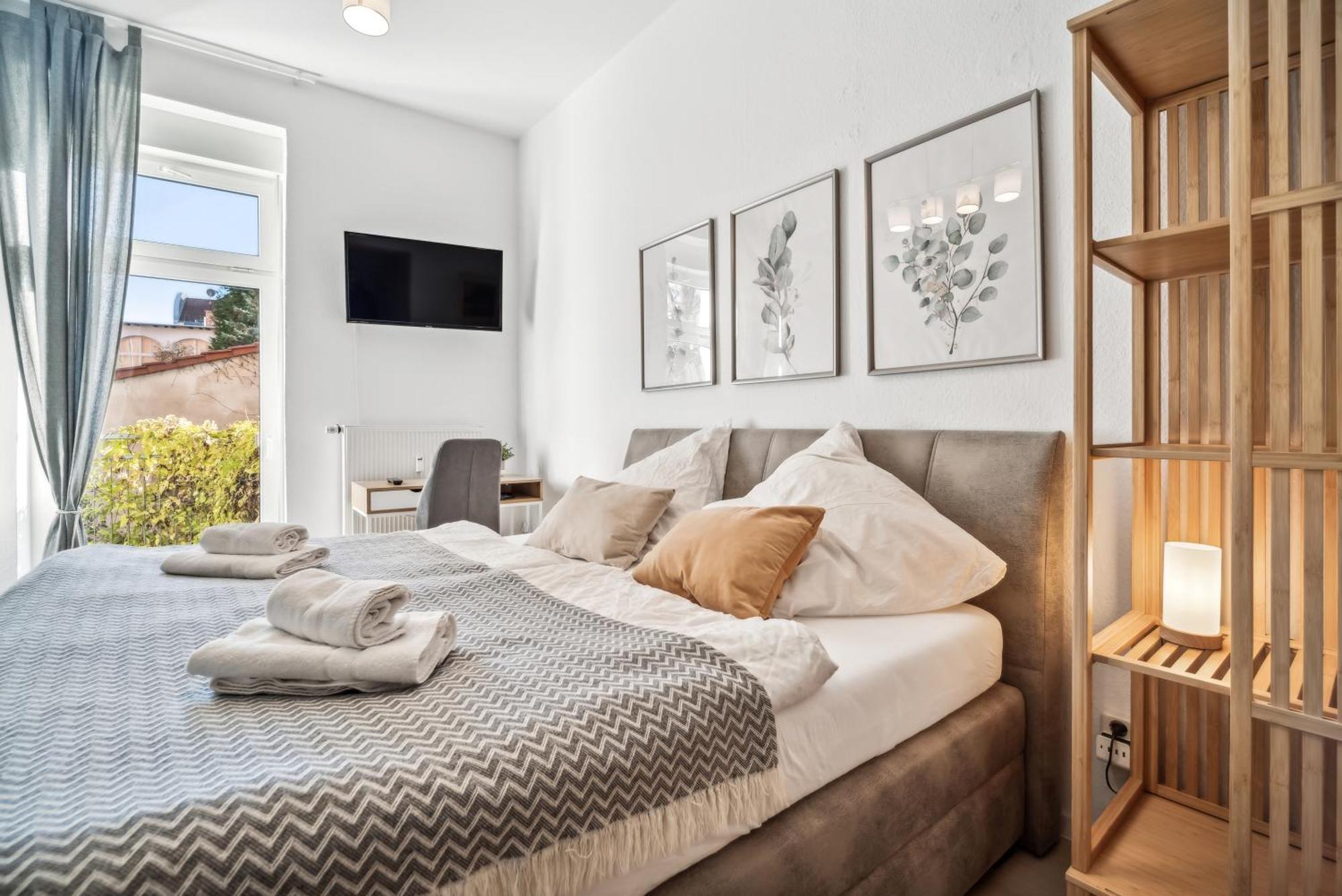Appartamento Roby-Erfurt Hbf-Nah, Balkon Esterno foto